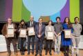 Premiados 2017 Julia Navarro, El Corte Inglés, Escuela Papel Tolosa, Pedro García, Wanda Barcelona